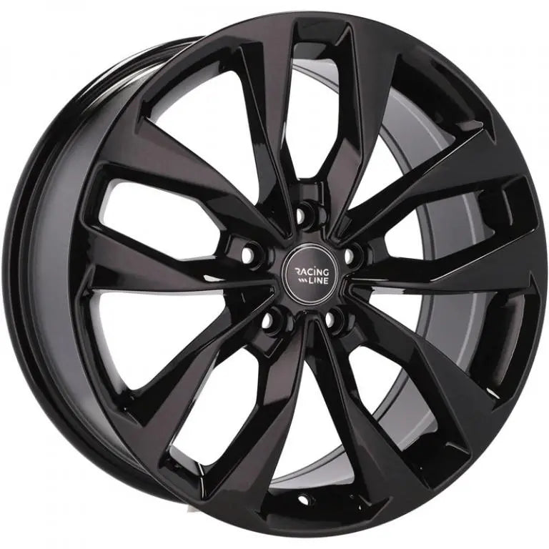 Alu kola Racing Line Y1144 7x17 5x105 ET41 56.6 Black | Wheelsup.cz