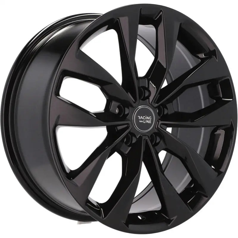 Alu kola Racing Line Y1144 7x17 5x105 ET41 56.6 Black | Wheelsup.cz