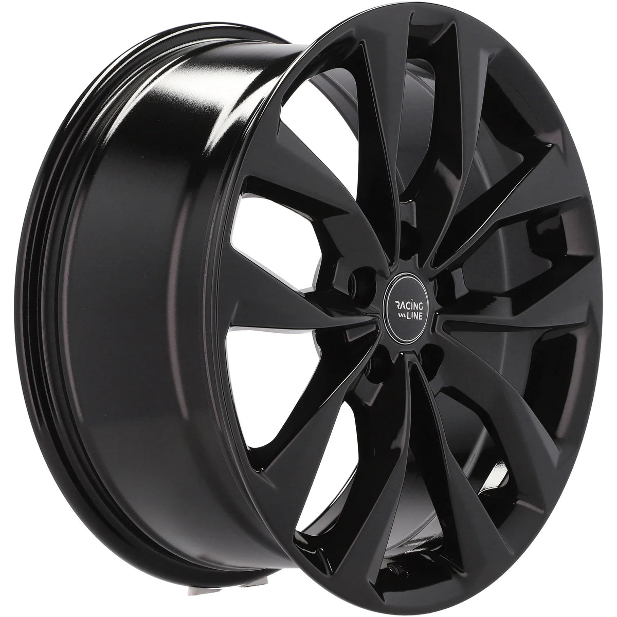 Alu kola Racing Line Y1144 7x17 5x115 ET44 70.1 Black | Wheelsup.cz