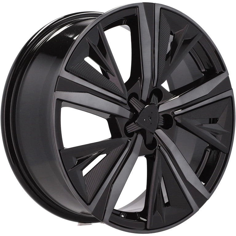 Alu kola pro Peugeot Y1187 7x17 4x108 ET32 65.1 Black & Tinted Face | Wheelsup.cz