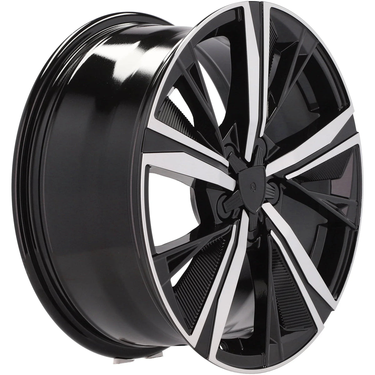 Alu kola pro Peugeot Y1187 7.5x18 4x108 ET32 65.1 Black Polished | Wheelsup.cz