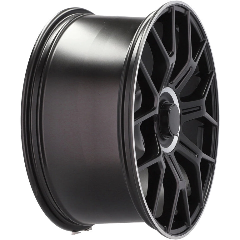 Alu kola pro Mercedes Y1188 9.5x20 5x112 ET35.5 66.6 Black Half Matt & Polished Lip | Wheelsup.cz