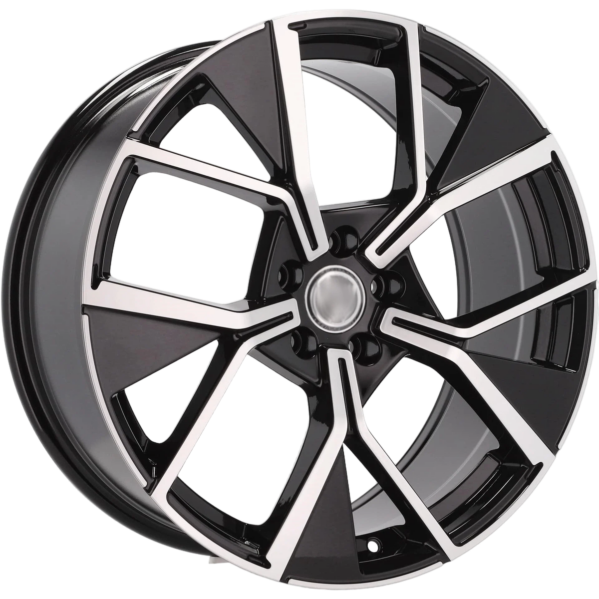 Alu kola pro Volkswagen Y1196 8.5x19 5x112 ET38 57.1 Black Polished | Wheelsup.cz