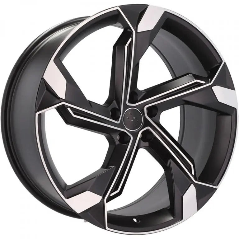 Alu kola pro Audi Y1201 10x23 5x112 ET20 66.6 Black Polished | Wheelsup.cz