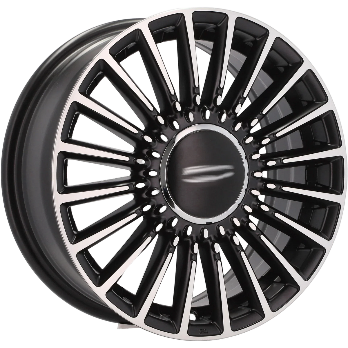 Alu kola pro Fiat Y1210 6.5x16 4x98 ET35 Black Polished Half Matt | Wheelsup.cz