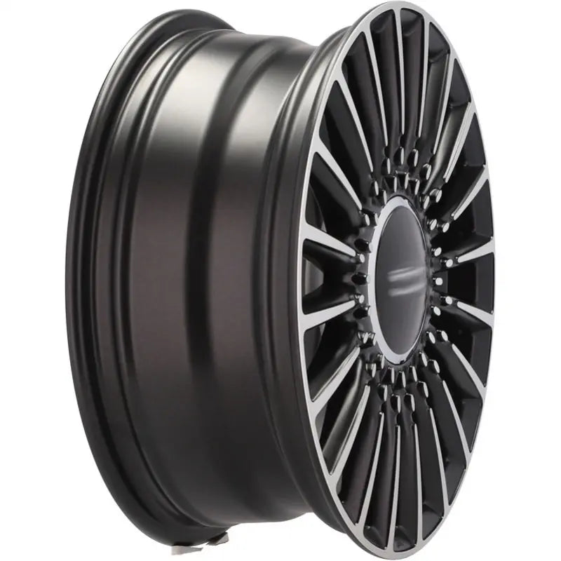 Alu kola pro Fiat Y1210 6.5x16 4x98 ET35 58.1 Black Polished | Wheelsup.cz