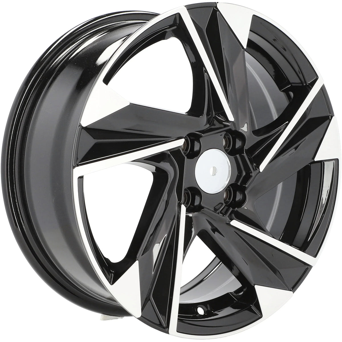 Alu kola pro Hyundai Y1220 6.5x16 4x100 ET45 54.1 Black Polished | Wheelsup.cz