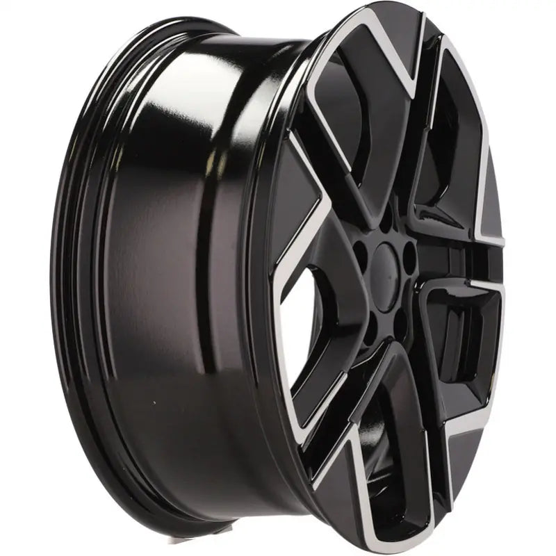 Alu kola pro Volkswagen Y1258 7.5x17 5x112 ET51 57.1 Black Polished | Wheelsup.cz