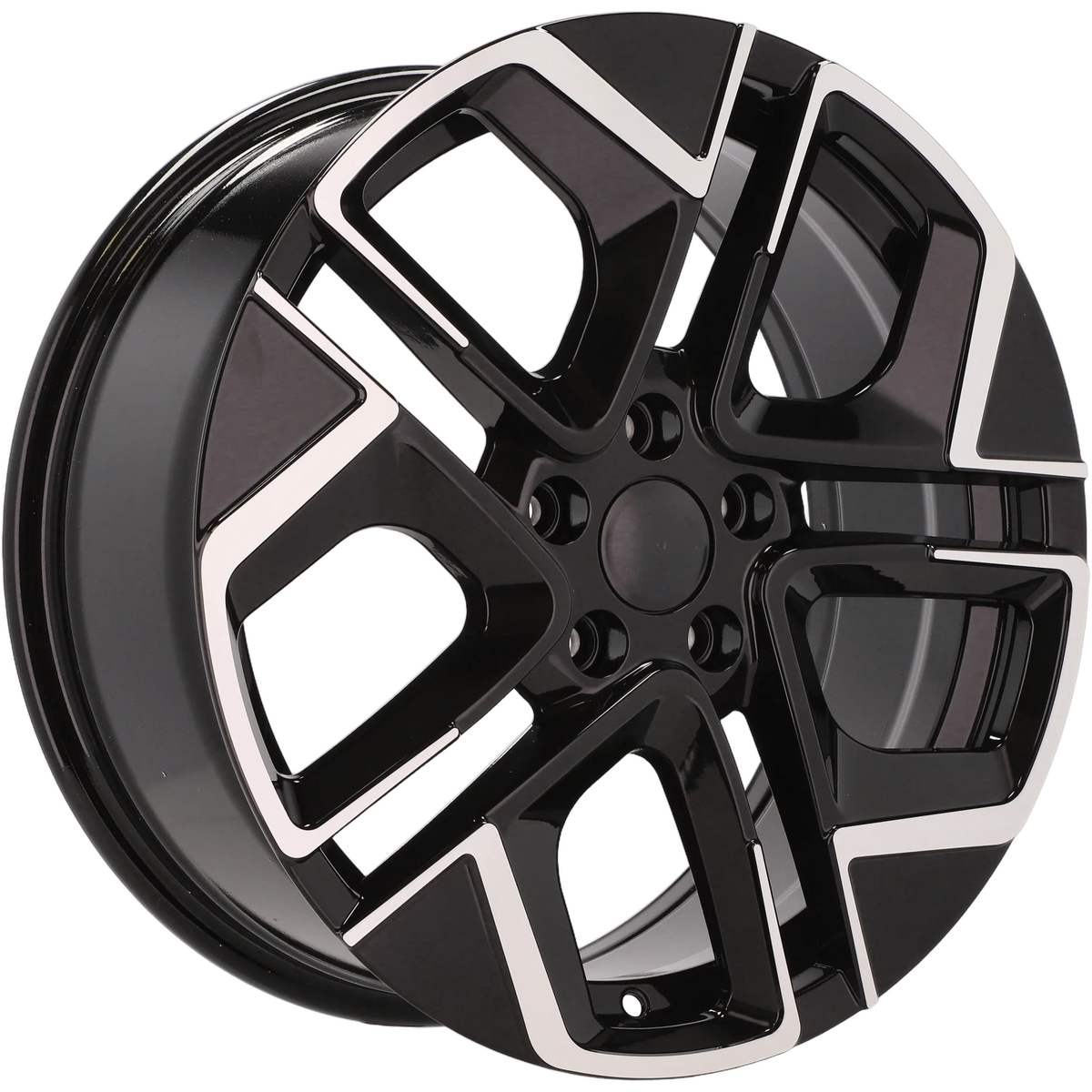 Alu kola pro Volkswagen Y1258 7.5x17 5x112 ET51 57.1 Black Polished | Wheelsup.cz