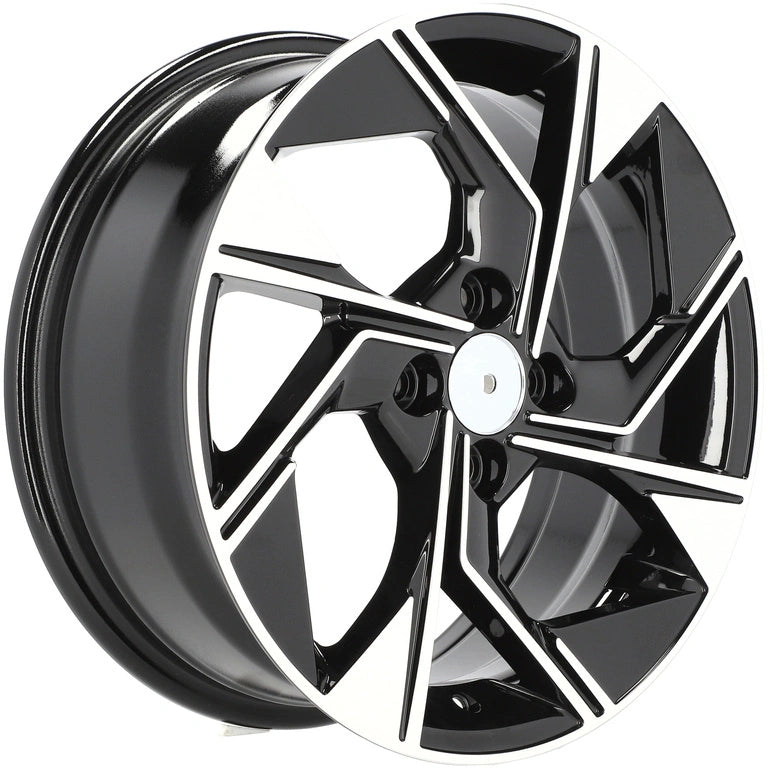 Alu kola pro Kia Y1265 6.5x16 4x100 ET45 54.1 Black Polished | Wheelsup.cz