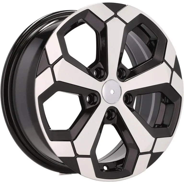Alu kola pro Dacia Y1274 6.5x16 5x114.3 ET45 66.1 Black Polished | Wheelsup.cz