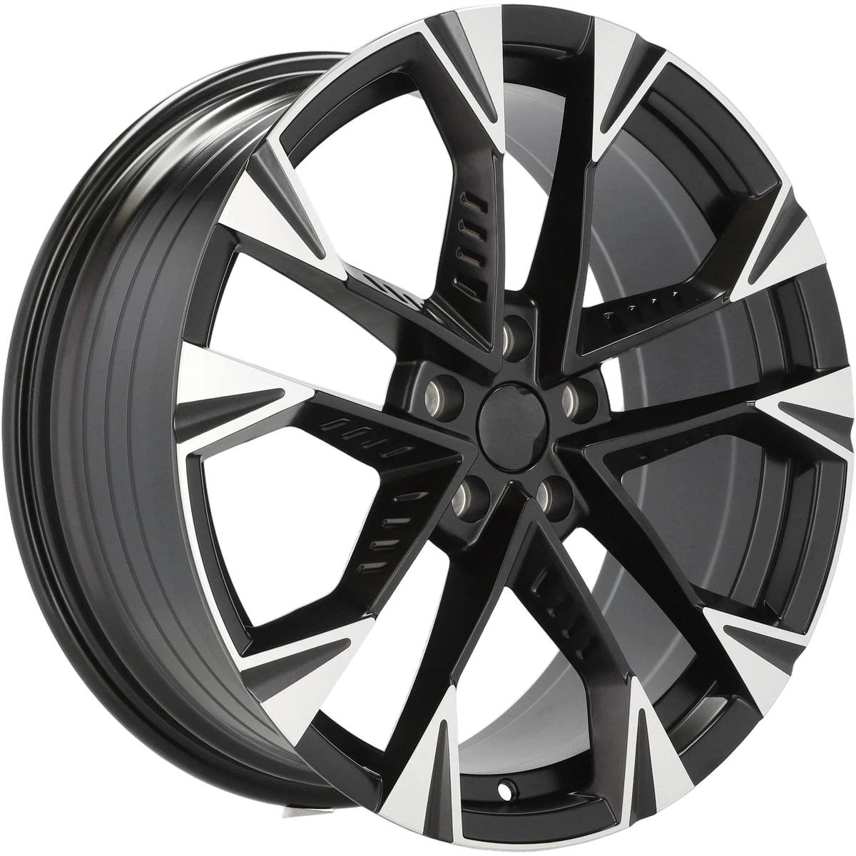 Alu kola pro Cupra YF1150 8x19 5x112 ET40 57.1 Black Polished Half Matt | Wheelsup.cz