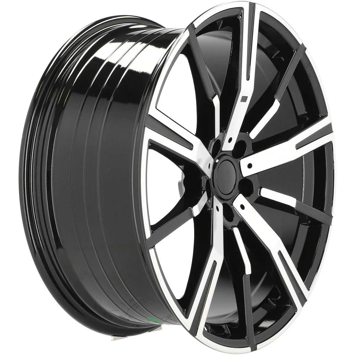 Alu kola pro BMW YF1156 8x19 5x112 ET27 66.6 Black Polished | Wheelsup.cz