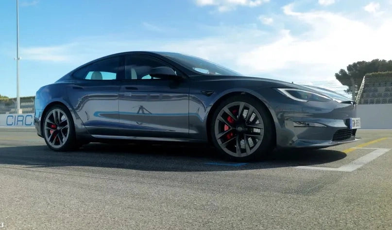 Alu kola pro Tesla YF5591 9.5x21 5x120 ET40 64.1 Black Half Matt | Wheelsup.cz