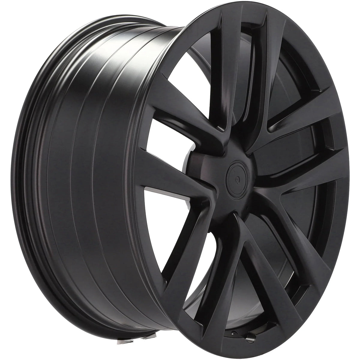 Alu kola pro Tesla YF5591 9x22 5x120 ET35 64.1 Black Half Matt | Wheelsup.cz