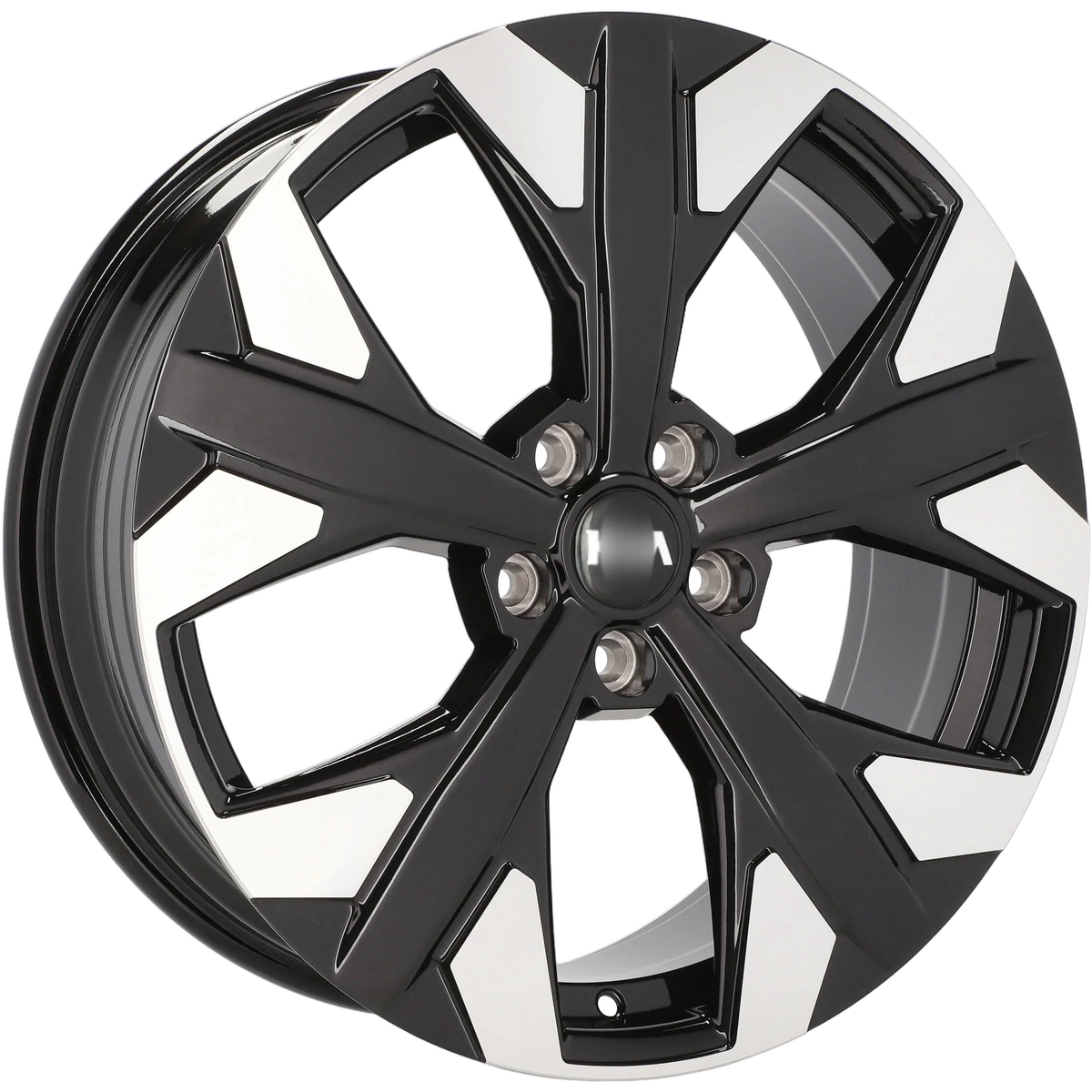 Alu kola pro Kia YF5699 7.5x18 5x114.3 ET51 67.1 Black Polished | Wheelsup.cz