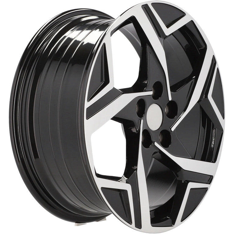 Alu kola pro Kia YF5700 7.5x18 5x114.3 ET51 67.1 Black Polished | Wheelsup.cz