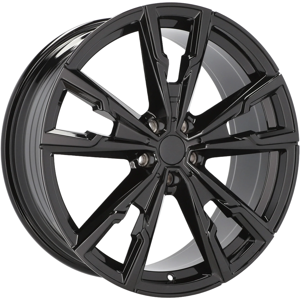 Alu kola pro BMW YF5710 8x20 5x112 ET46 66.6 Black | Wheelsup.cz