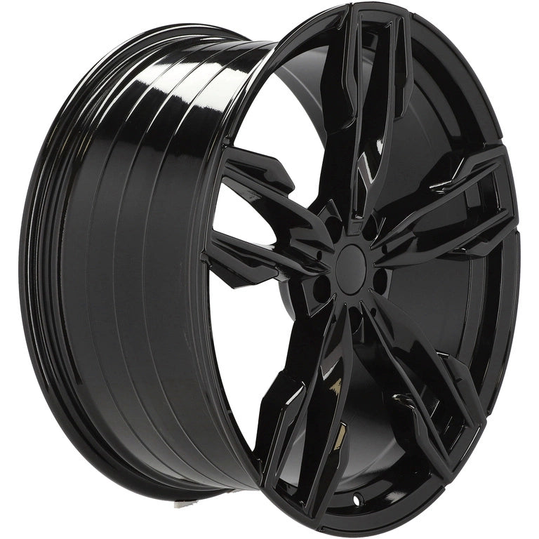 Alu kola pro BMW YF5718 8.5x21 5x112 ET30 66.6 Black | Wheelsup.cz