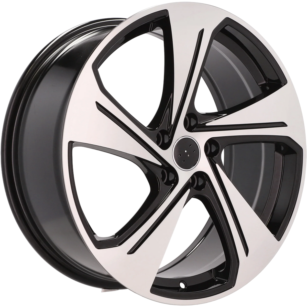 Alu kola pro Audi YS1270 8x19 5x112 ET49 57.1 Black Polished | Wheelsup.cz