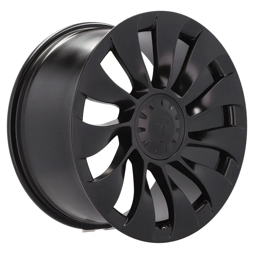 Alu kola pro Tesla YS214 8.5x18 5x114.3 ET38 64.1 Black Half Matt | Wheelsup.cz