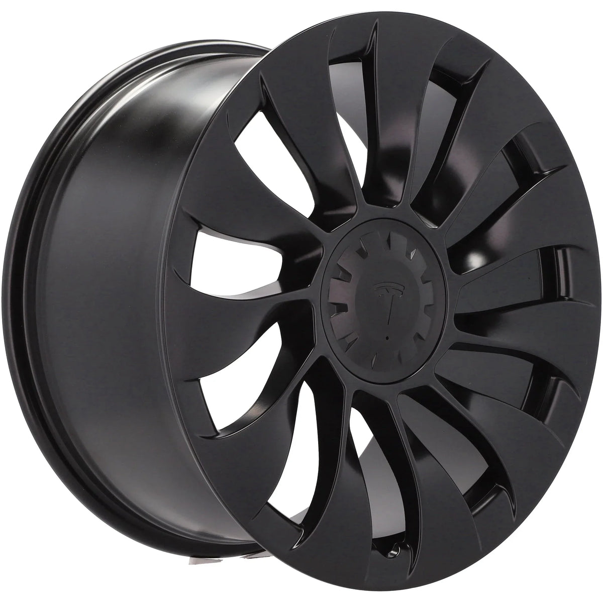 Alu kola pro Tesla YS214 9.5x21 5x114.3 ET40 64.1 Black Half Matt | Wheelsup.cz