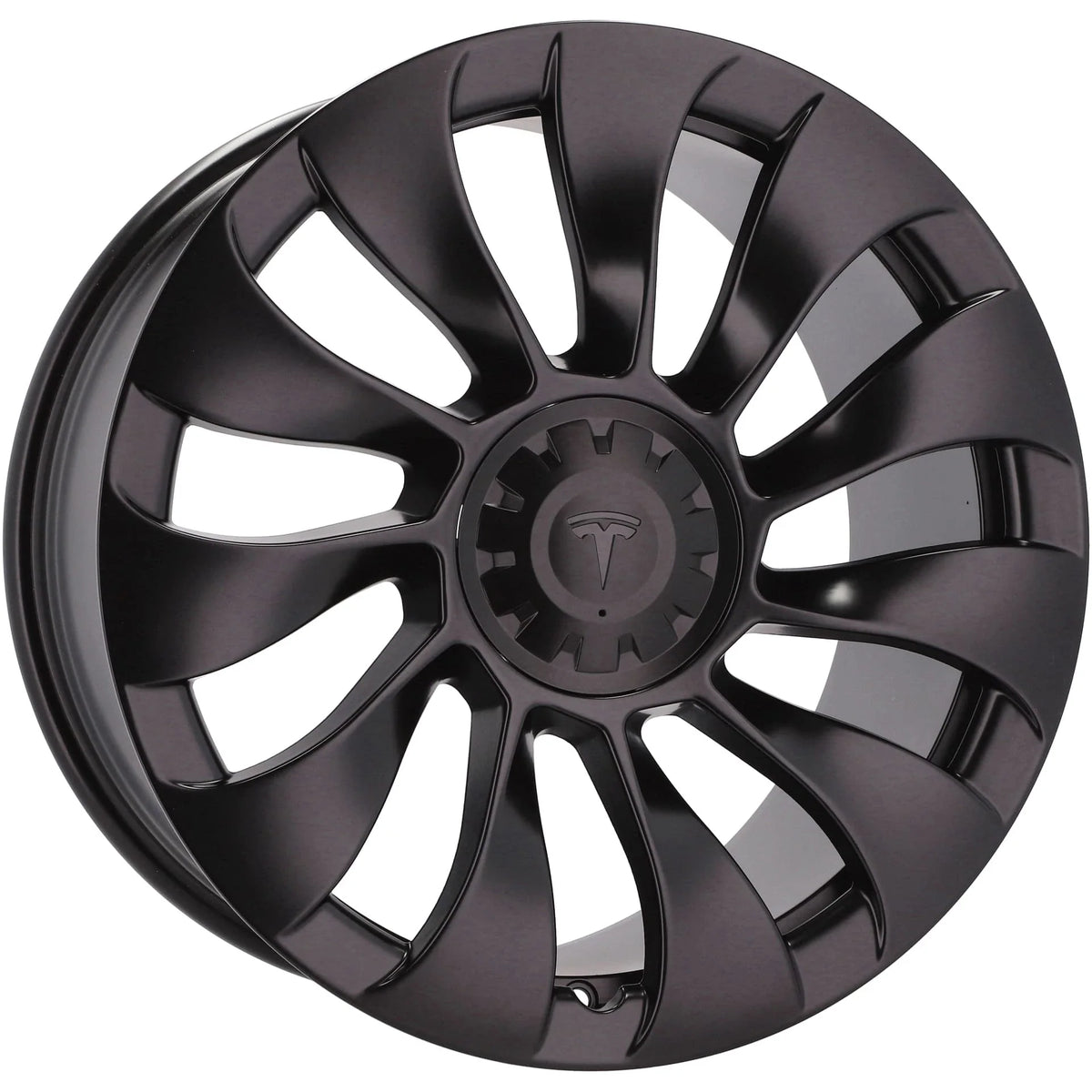 Alu kola pro Tesla YS214 9.5x21 5x114.3 ET40 64.1 Black Half Matt | Wheelsup.cz