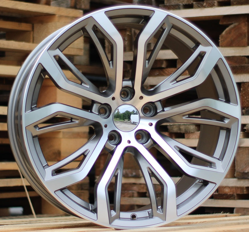 Racing Line 5040 10x21 5x120 ET40 schwarz, BMW
