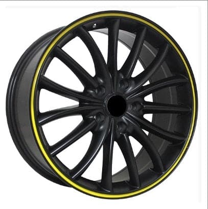 Racing Line X14 7x17 5x100 ET48 schwarz, BMW