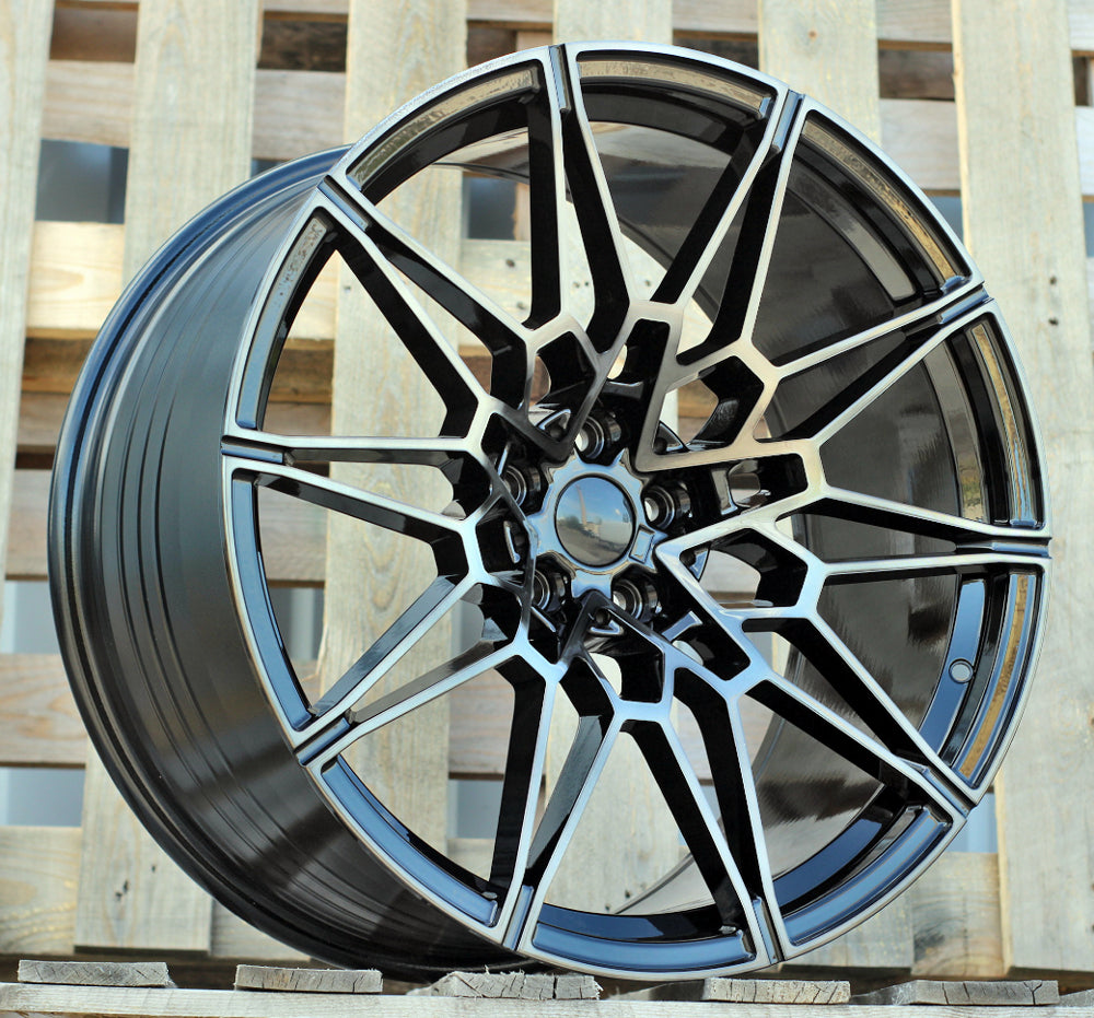 Alu disky pre BMW IN3650F 10.5x21 5x112 ET20 66.6 Čierna