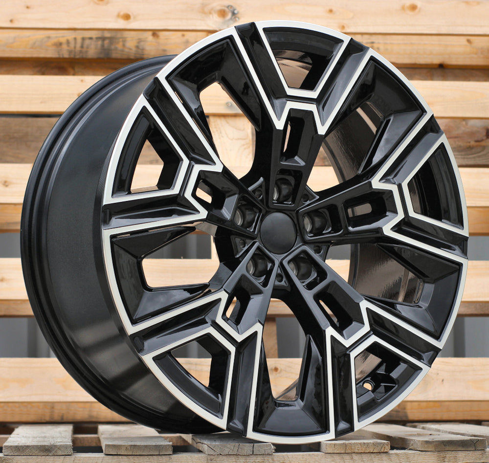 Alu disky pre BMW HF5220 8.5x20 5x112 ET28 66.6 Čierna