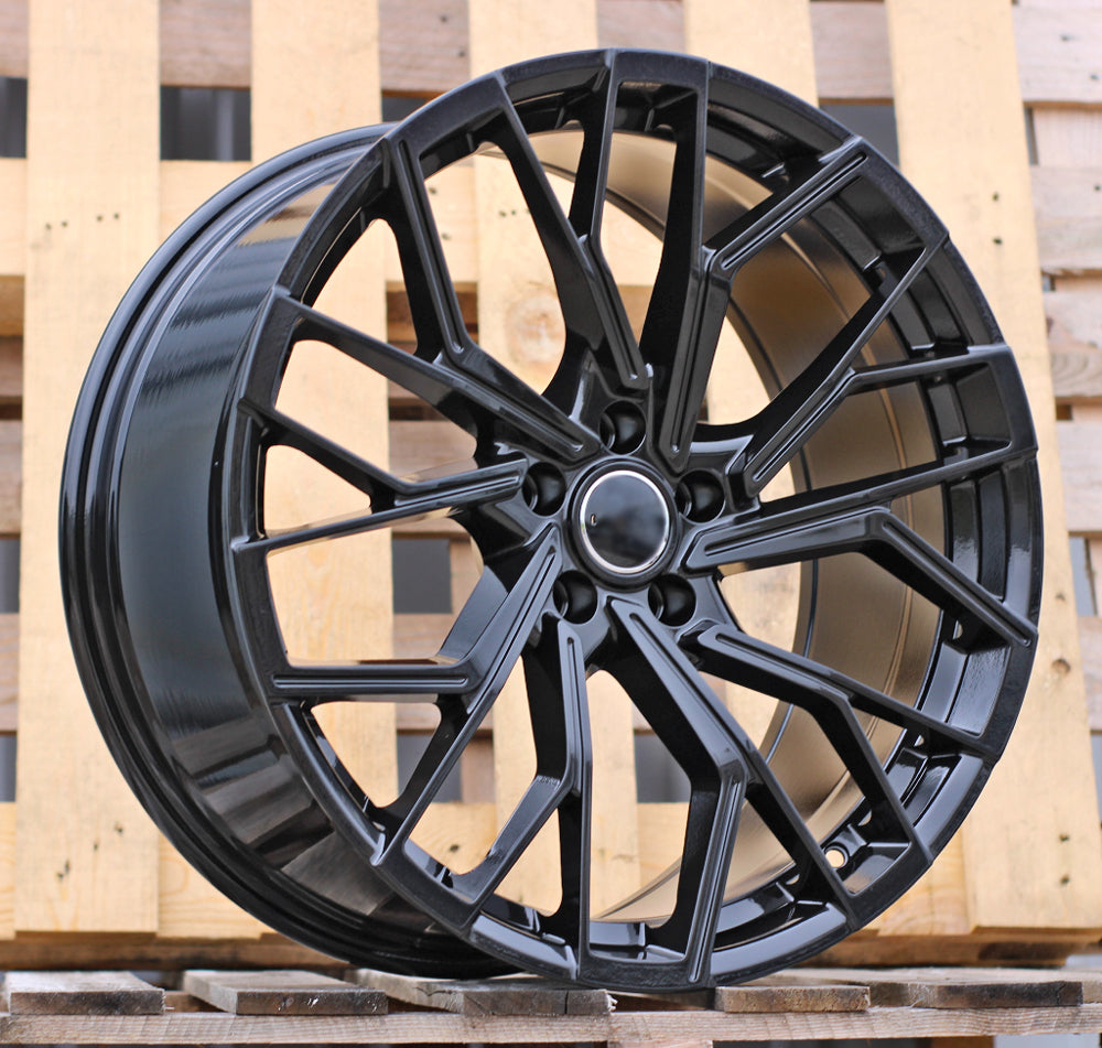 Alu disky pre Audi FA760 9x20 5x112 ET30 66.6 Čierna