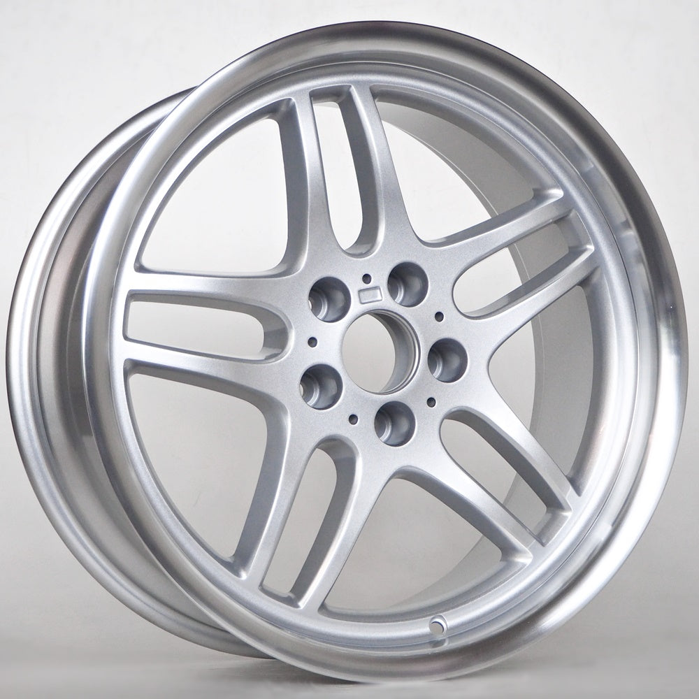 Alu kola pro Aiden 8,5x19 5x120 ET15 74,1 Silver Polished Lip | Wheelsup.cz