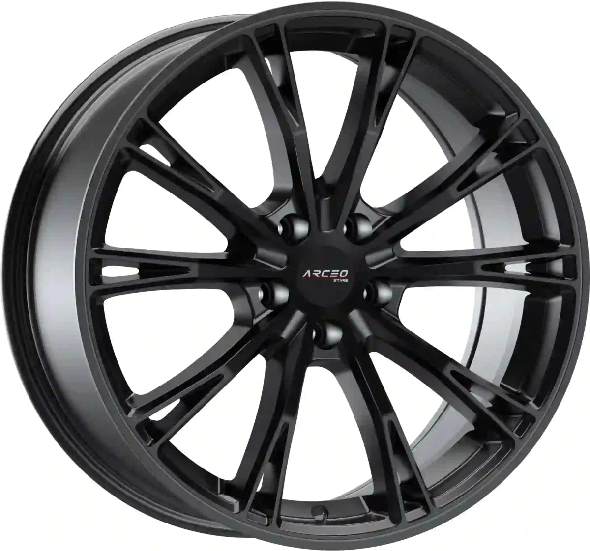 Arceo ASW01 8.5x19 5x112 ET30 Matt Black - Wheelsup.sk