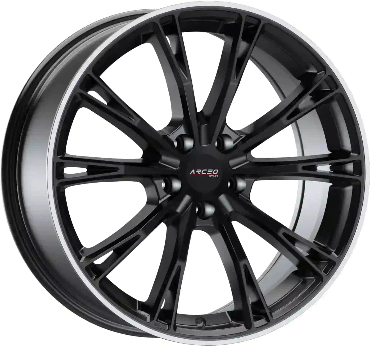 Arceo ASW01 8.5x19 5x112 ET35 Black Lip - Wheelsup.sk