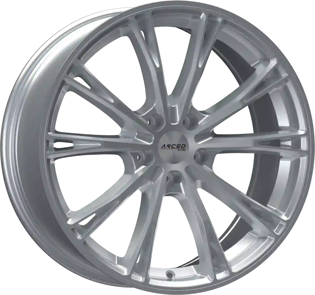 Arceo ASW01 8.5x19 5x112 ET45 Silver Diamond - Wheelsup.sk