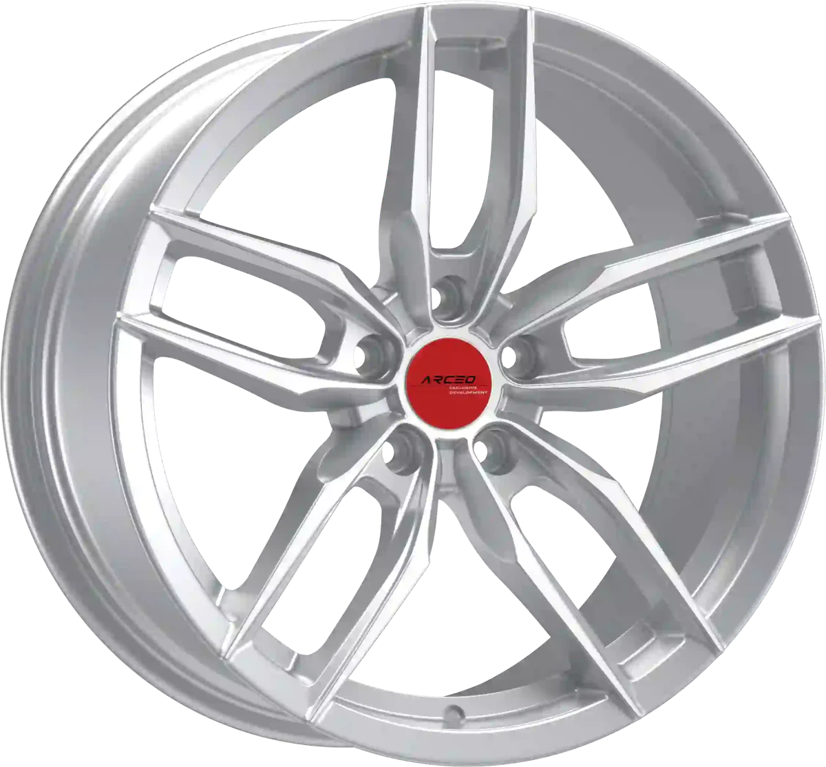 Arceo Madrid 8x18 5x114.3 ET34 Silver Diamond - Wheelsup.sk