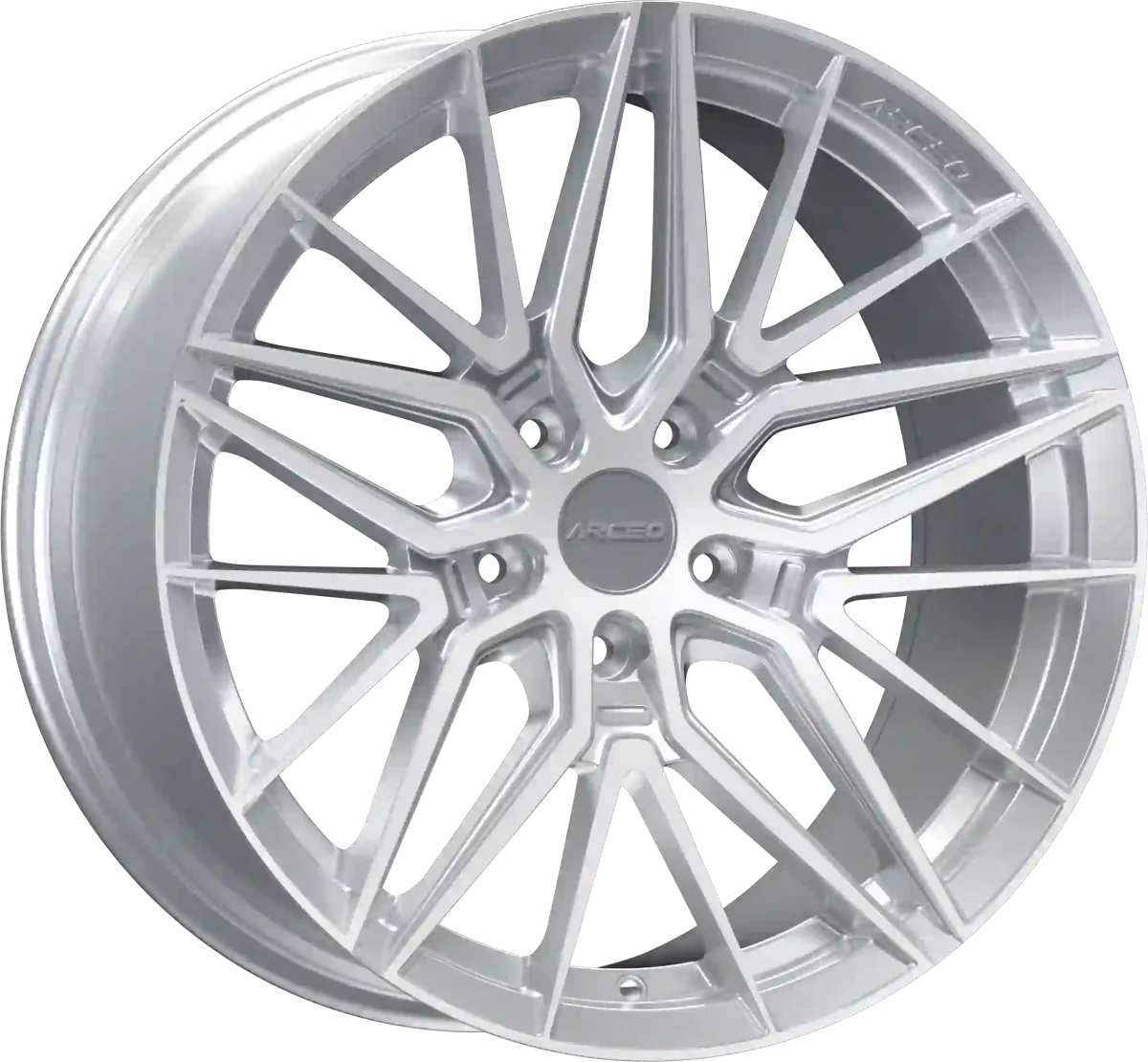 Arceo Sevilla 9.5x19 5x114.3 ET40 Silver Diamond - Wheelsup.sk
