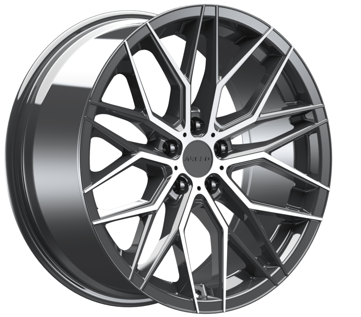 Arceo Valencia 10x20 5x114.3 ET40 Titan Diamond - Wheelsup.sk