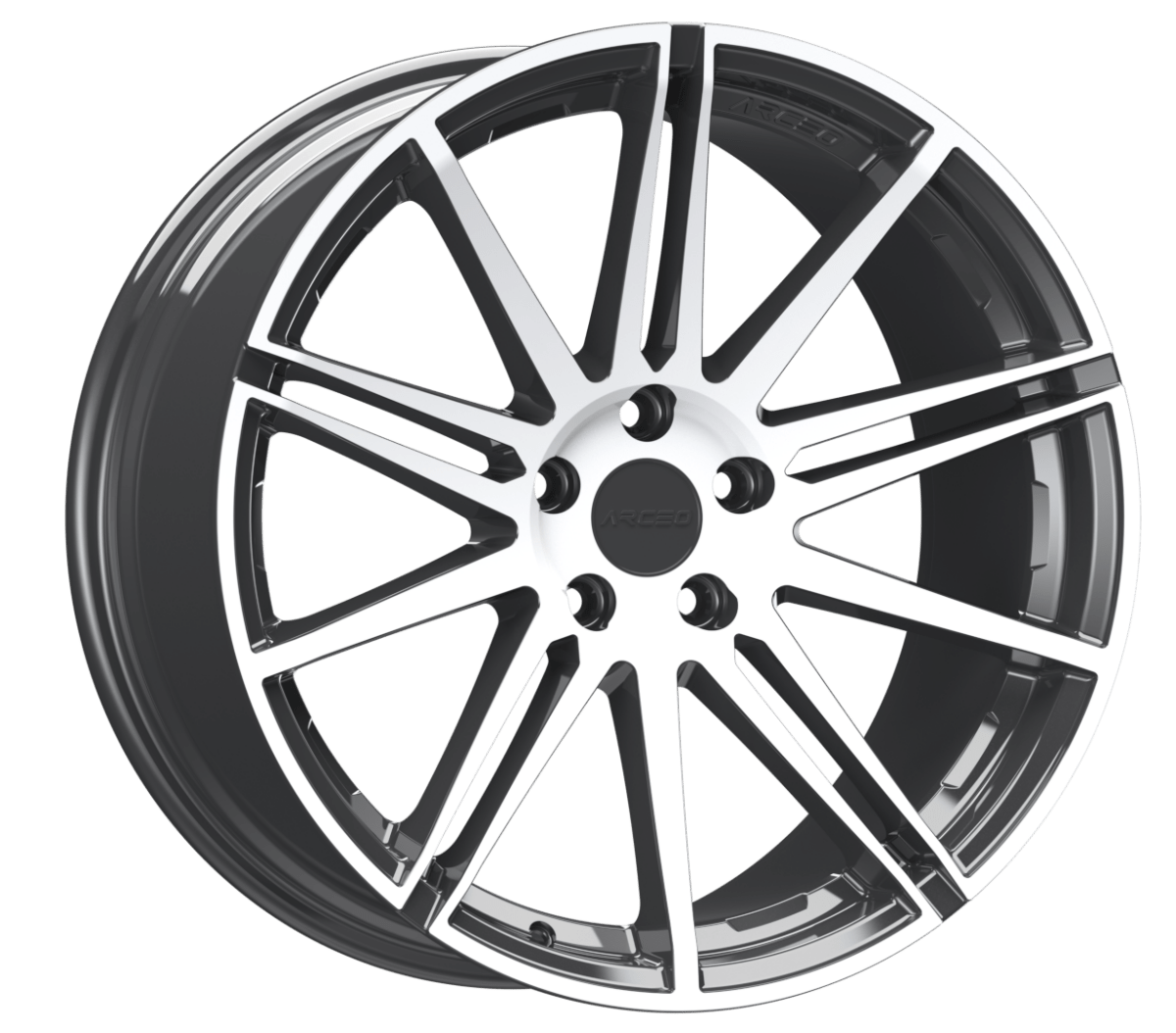 Arceo Valencia 9.5x19 5x112 ET40 Titan Diamond - Wheelsup.sk