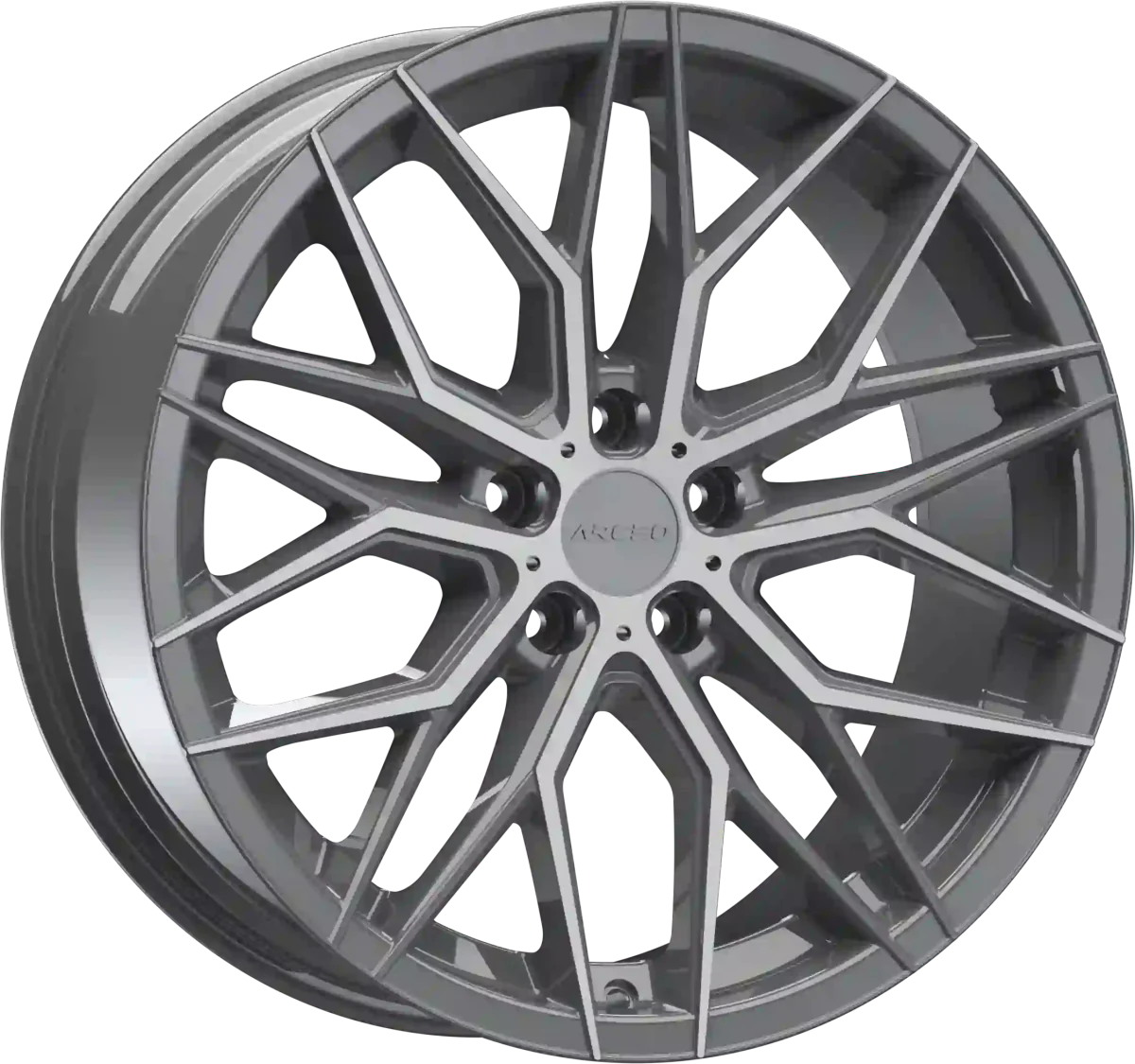 Arceo Valencia 9.5x19 5x114.3 ET40 Titan Diamond - Wheelsup.sk