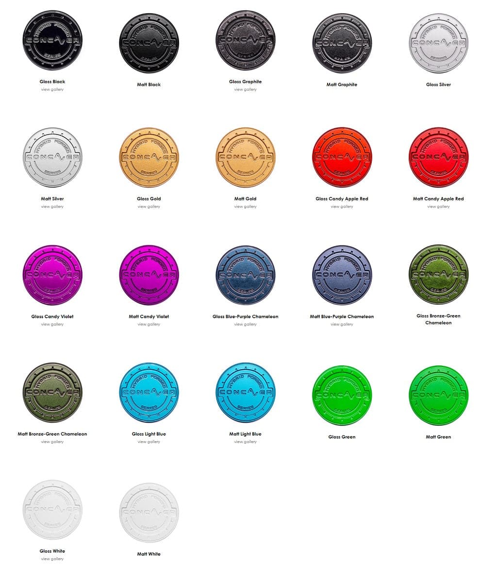 Concaver CVR1 20x9 ET20-51 BLANK Custom Finish - Wheelsup.sk