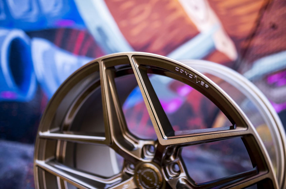 Alu kola Concaver CVR2 19x8,5 ET45 5x108 Brushed Bronze – detail 2