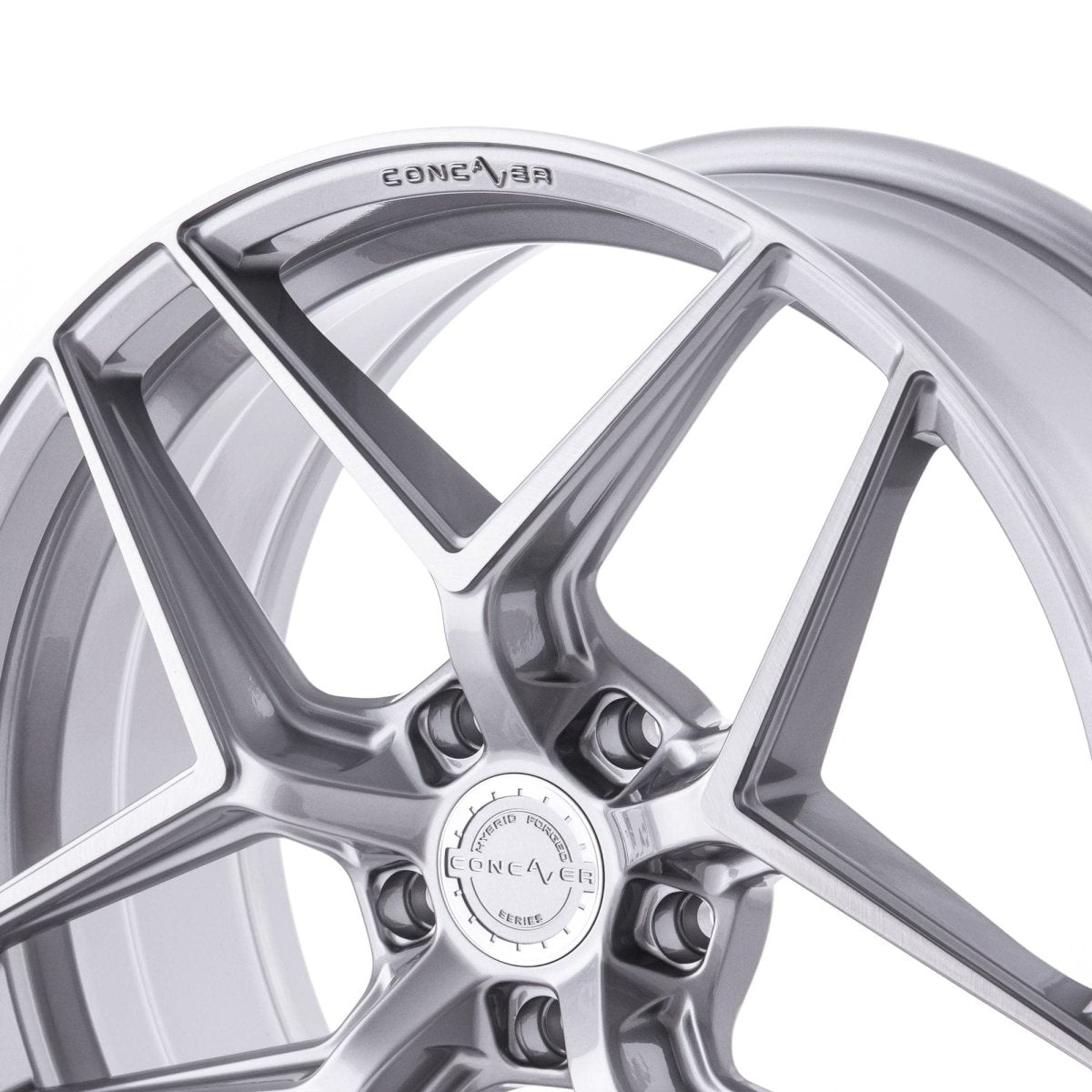 Concaver CVR2 20x9,5 ET22-40 BLANK Brushed Titanium - Wheelsup.sk