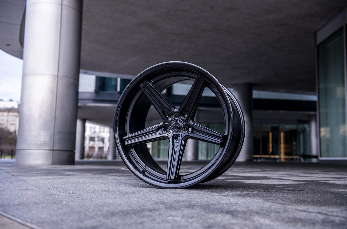 Alu kola Concaver CVR9 20x8,5 ET45 5x114,3 Matt Black – detail 1