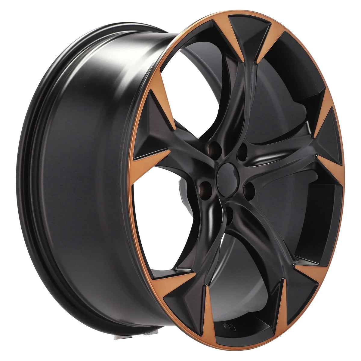 Alu kola pro Cupra I5163 8x18 5x112 ET40 57.1 Black Polished Half Matt Cooper – detail 3
