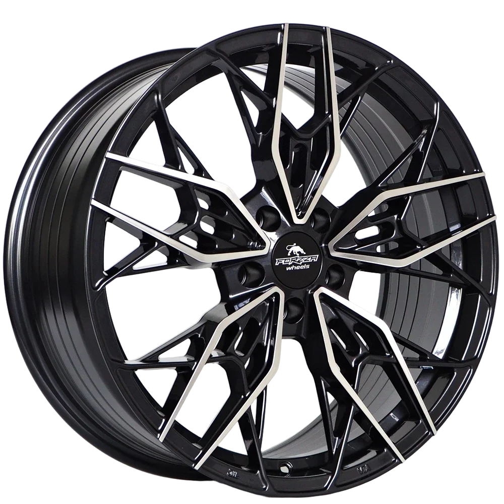 Alu kola Forzza Spectrum 8x18 5x112 ET42 66.45 Black Magic Machined