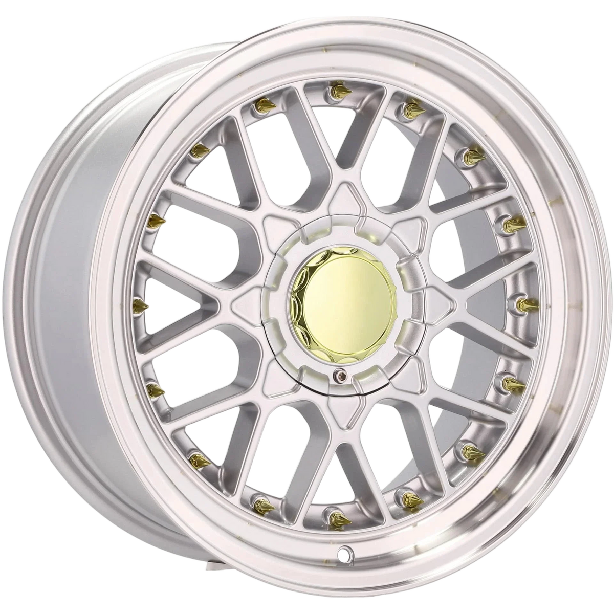 Alu kola HAXER HX025 8x17 5x112/120 ET20 74.1 stříbrná