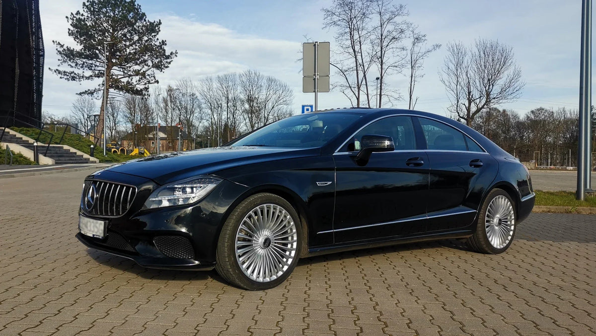 Alu kola HAXER HX09F 8.5x19 5x112 ET35 66.6 Silver Shining – na voze 2