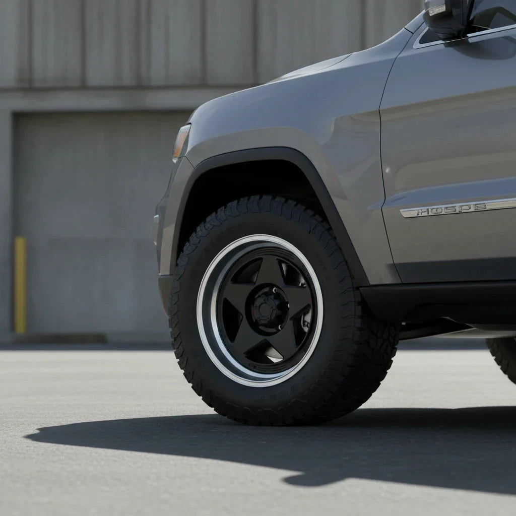 Alu kola pro Offroad JT274 9x17 6x114.3 ET0 66.1 Black Matt | Wheelsup.cz